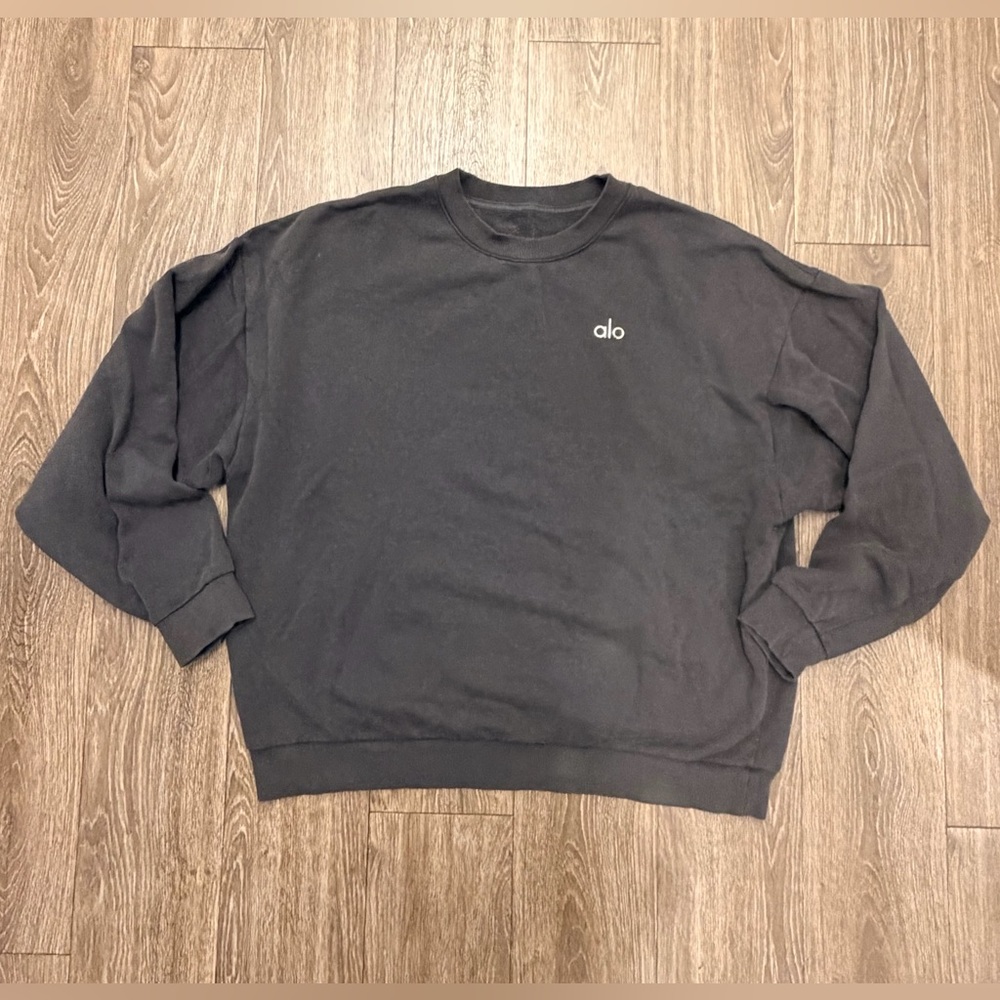 Accolade Crew Neck Pullover - Anthracite - Picture 3 of 5
